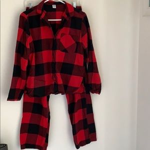 Old Navy Buffalo Check Pjs